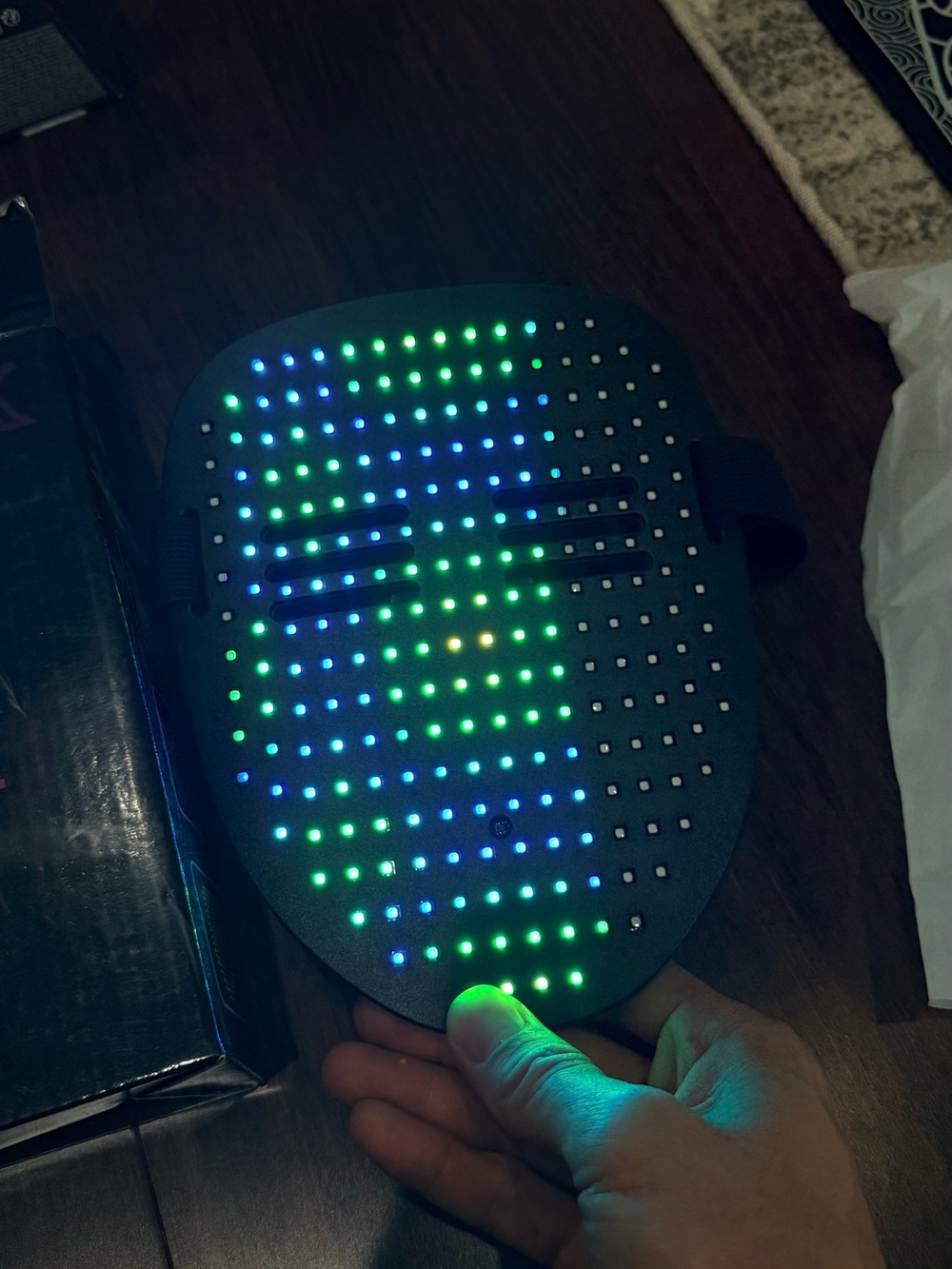 Done ✅✅✅ LED Mask with Multicolor Pixel Face - Picture 6 of 13